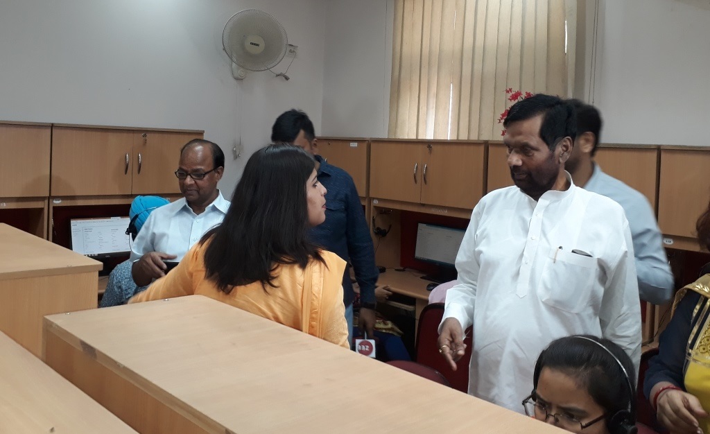 Hon’ble Minister visited NCH, IIPA New Delhi on 12-06-2019