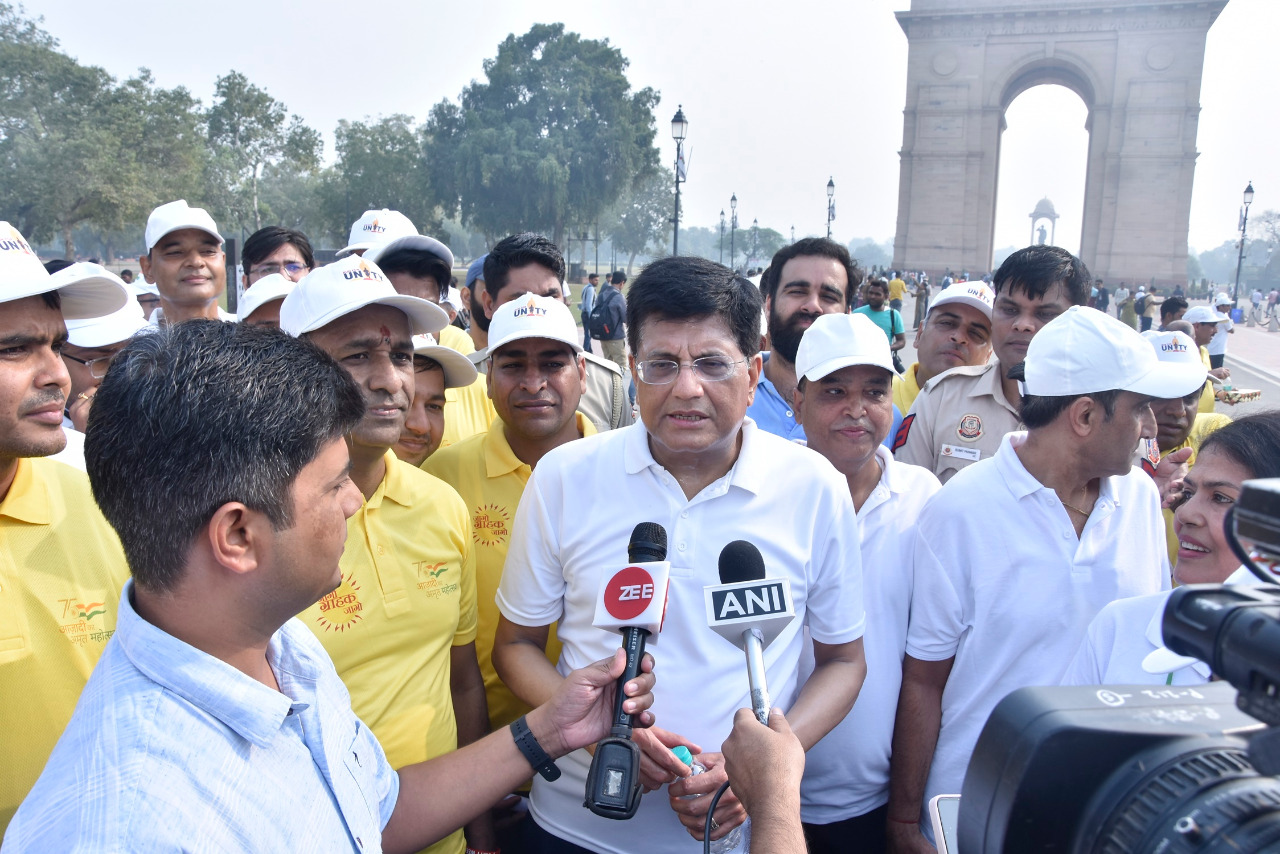 CONCLUSION OF ‘UNITY RUN’ 