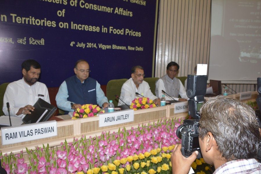  Conference on Increase in Food Prices 4th July 2014, Vigyan Bhawan, New Delhi	