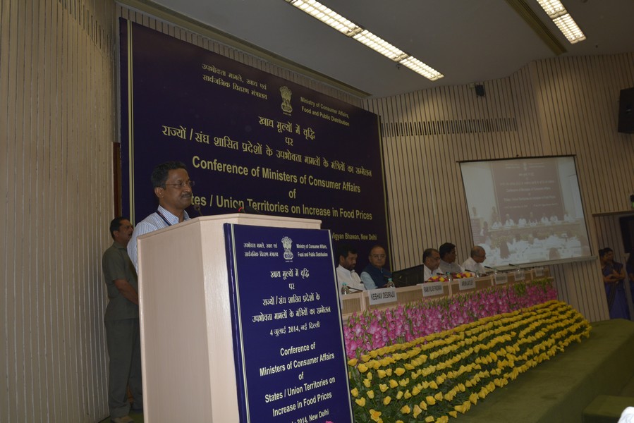 Conference on Increase in Food Prices 4th July 2014, Vigyan Bhawan, New Delhi	