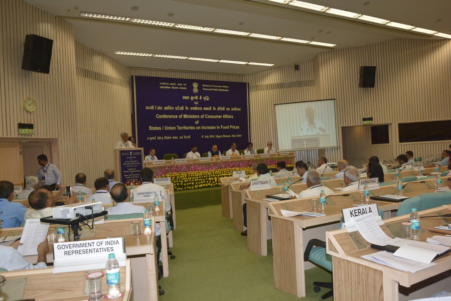  Conference on Increase in Food Prices 4th July 2014, Vigyan Bhawan, New Delhi	