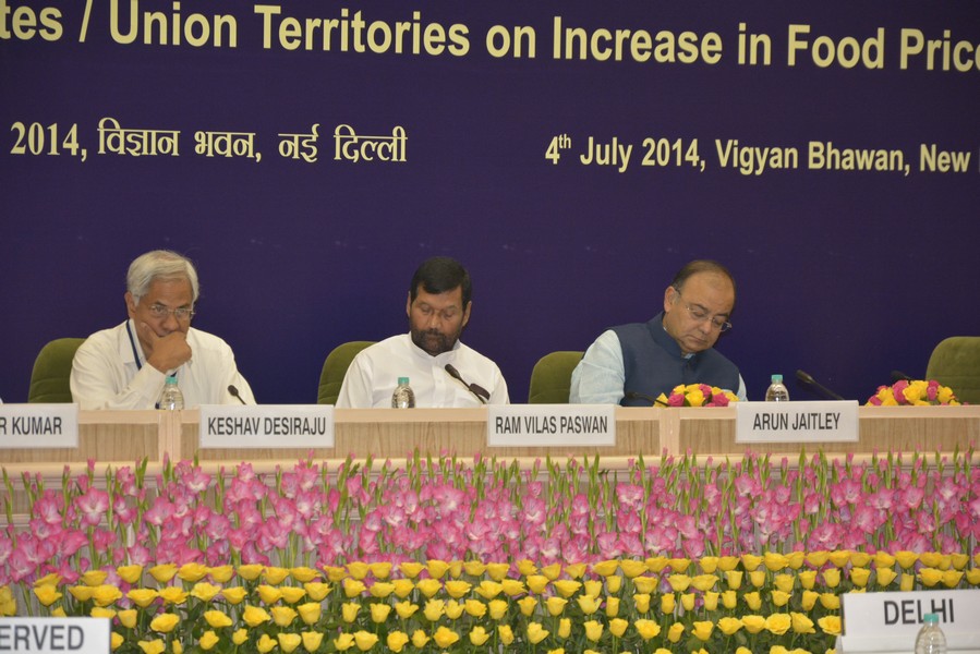  Conference on Increase in Food Prices 4th July 2014, Vigyan Bhawan, New Delhi	