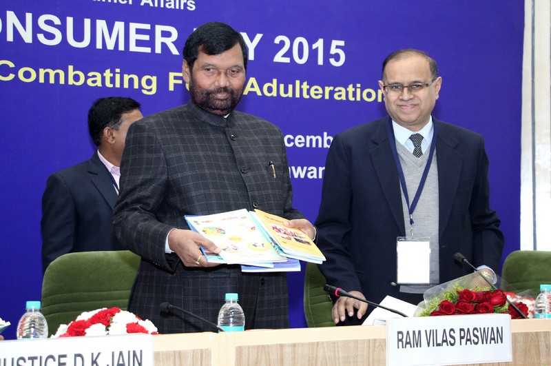National Consumer Day was Celebrated on 22nd December 2015 at Vigyan Bhawan, New Delhi Theme: “Safe & Healthy Food: Combating Food Adulteration”	