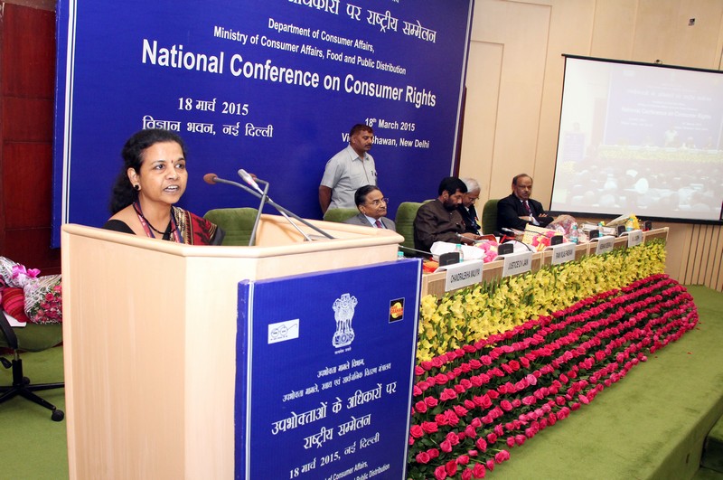 National Conference on Consumer Rights held on 18th March, 2015 at Vigyan Bhawan, New Delhi	