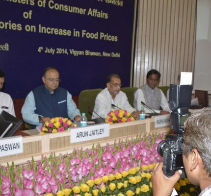  Conference on Increase in Food Prices 4th July 2014, Vigyan Bhawan, New Delhi	