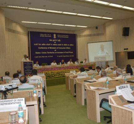  Conference on Increase in Food Prices 4th July 2014, Vigyan Bhawan, New Delhi	