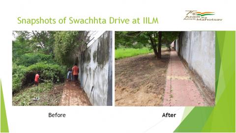 Swachhta Drive at IILM, Ranchi