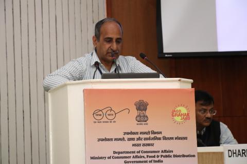 थीम अध्यक्ष श्री यू.के. नंदवानी महानिदेशक एसटीक्यूसी, इलेक्ट्रॉनिक्स और आईटी मंत्रालय